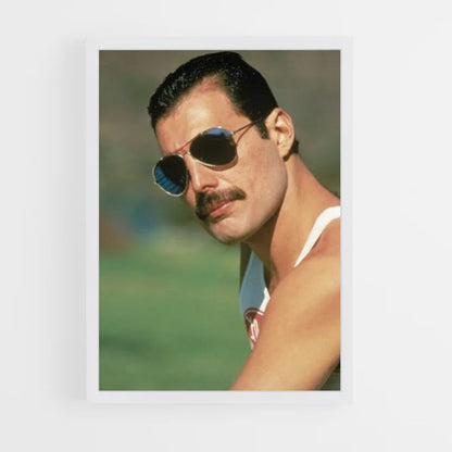 Poster Freddy Mercury Snor