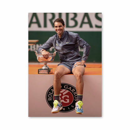 Poster Rafael Nadal-beker