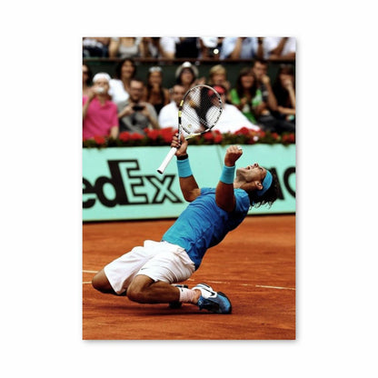 Affiche Nadal Tennis