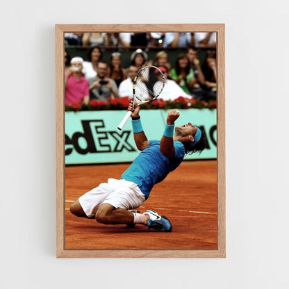 Affiche Nadal Tennis