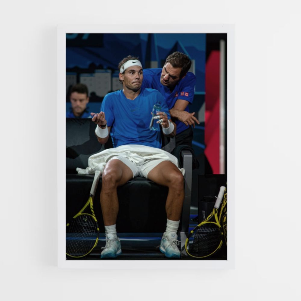 Poster Nadal-racket