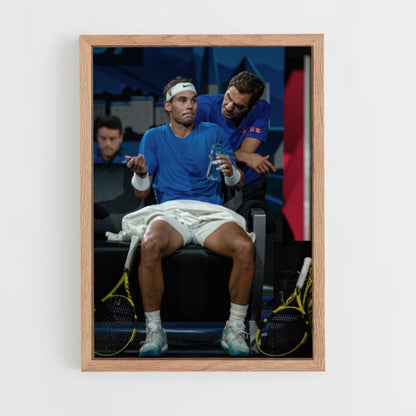 Poster Nadal-racket