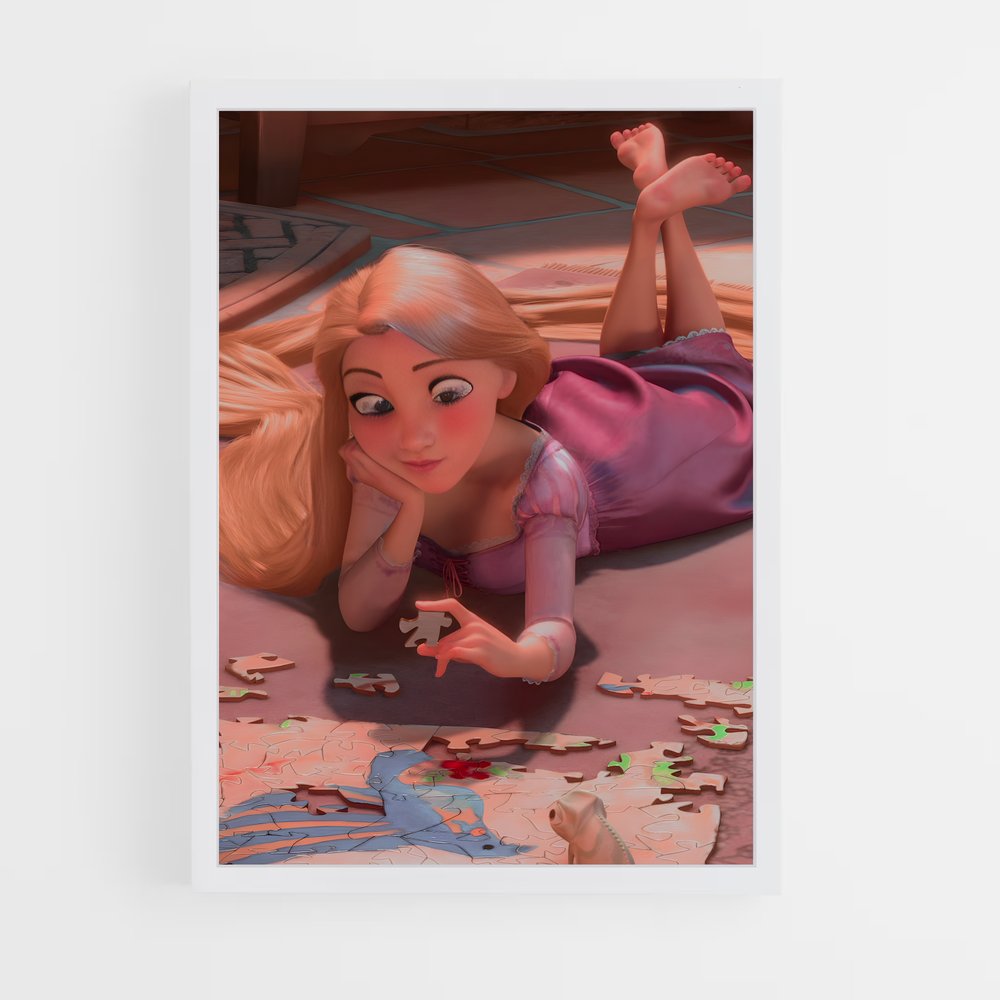 rapunzel-11 cadre Blanc