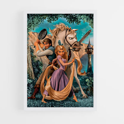rapunzel-13 cadre Blanc