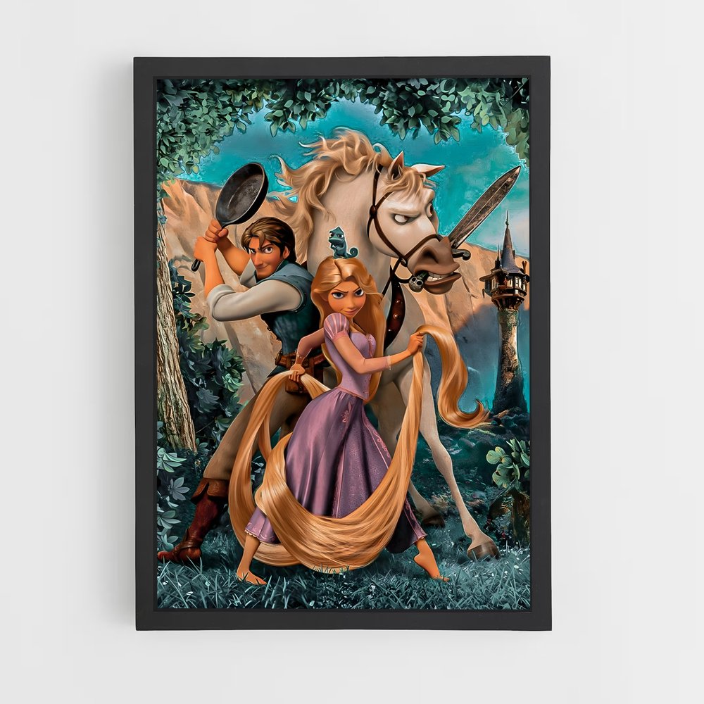 rapunzel-13 cadre Noir