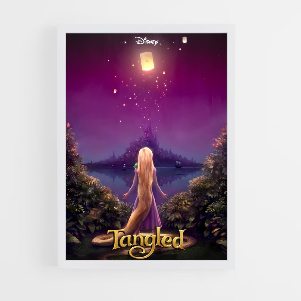 rapunzel-14 cadre Blanc