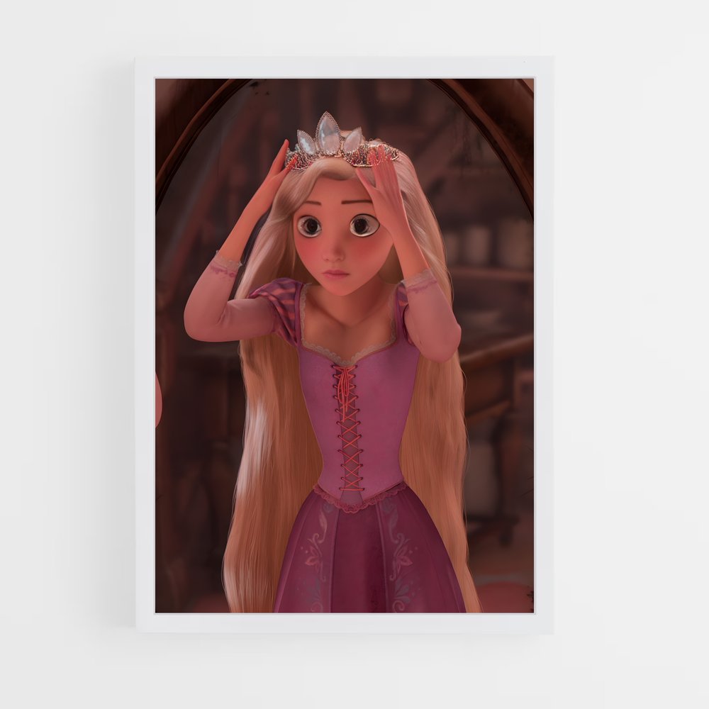 rapunzel-6 cadre Blanc