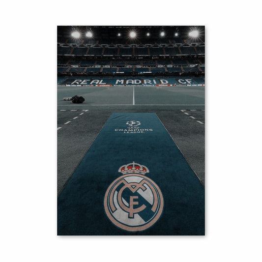 Affiche Madrid Champions League