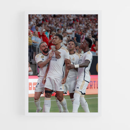 real-madrid-4 cadre Blanc