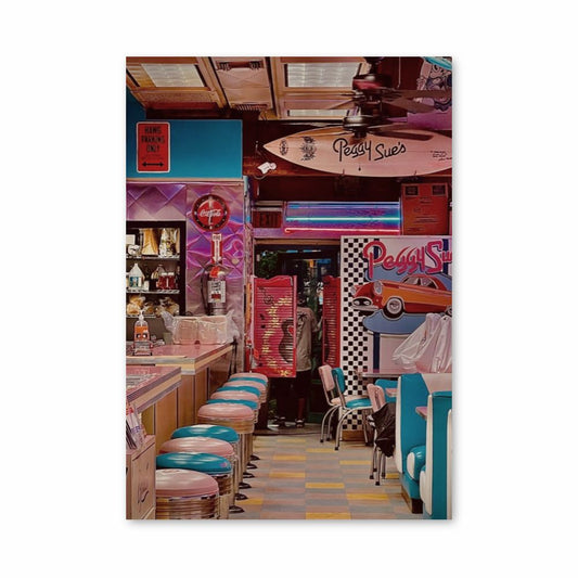 Vintage Diner-poster