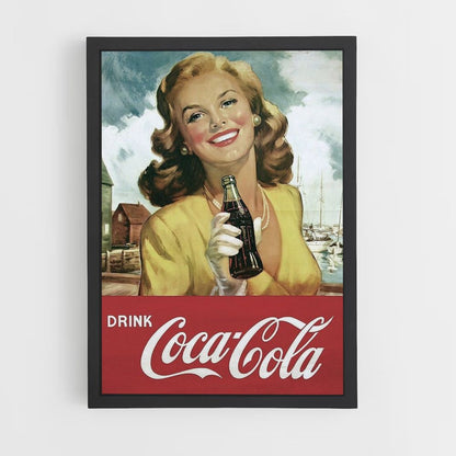 Vintage Coca Cola-poster