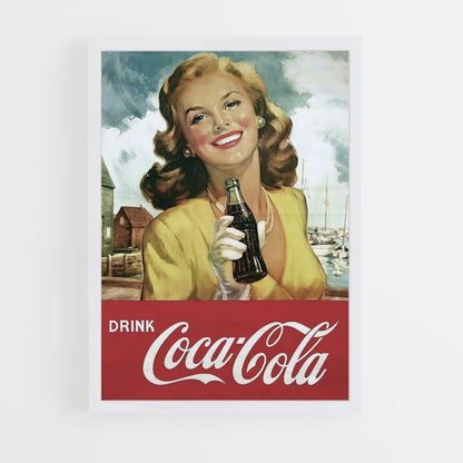 Vintage Coca Cola-poster