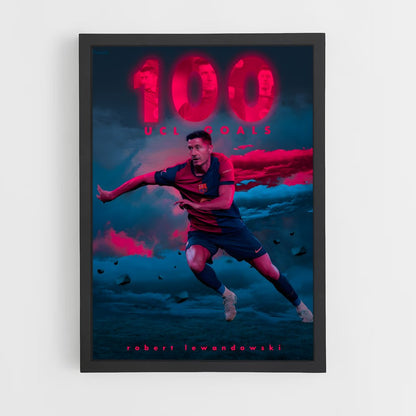 robert-lewandowski-10 cadre Noir
