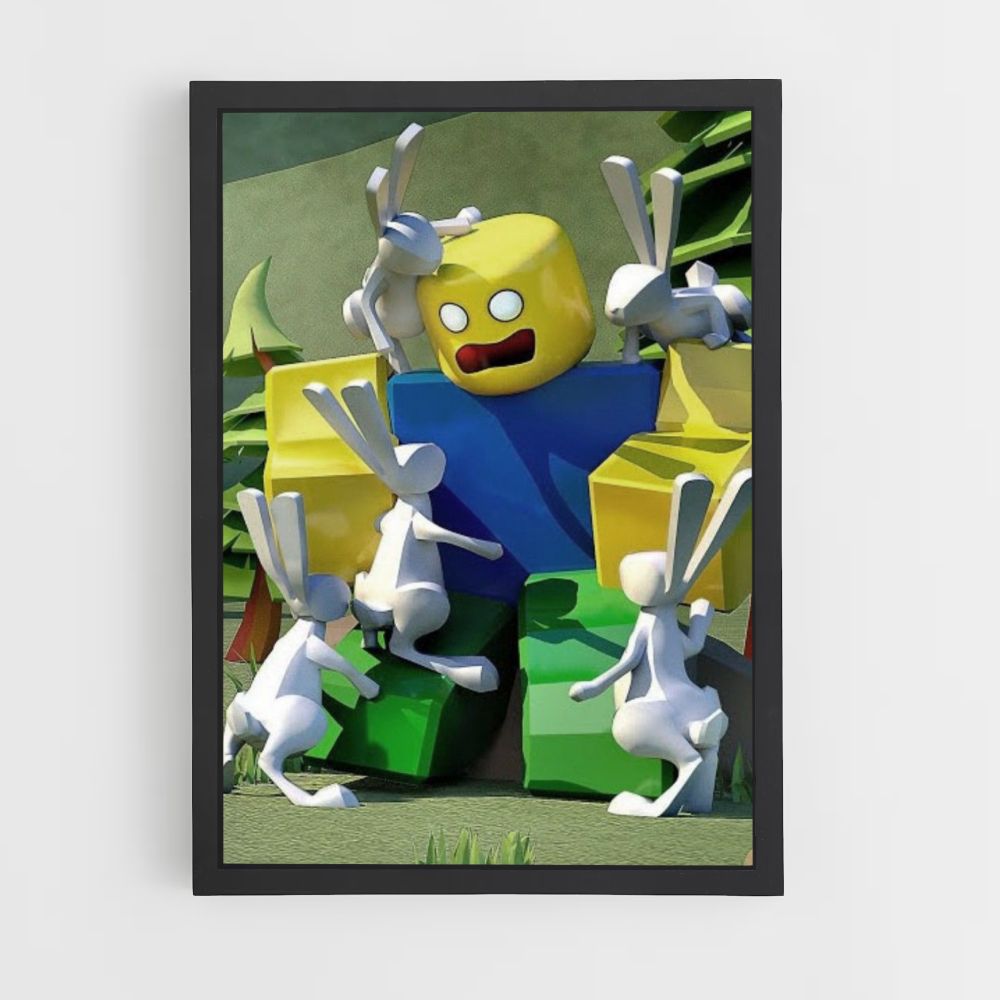 Poster Roblox Konijn