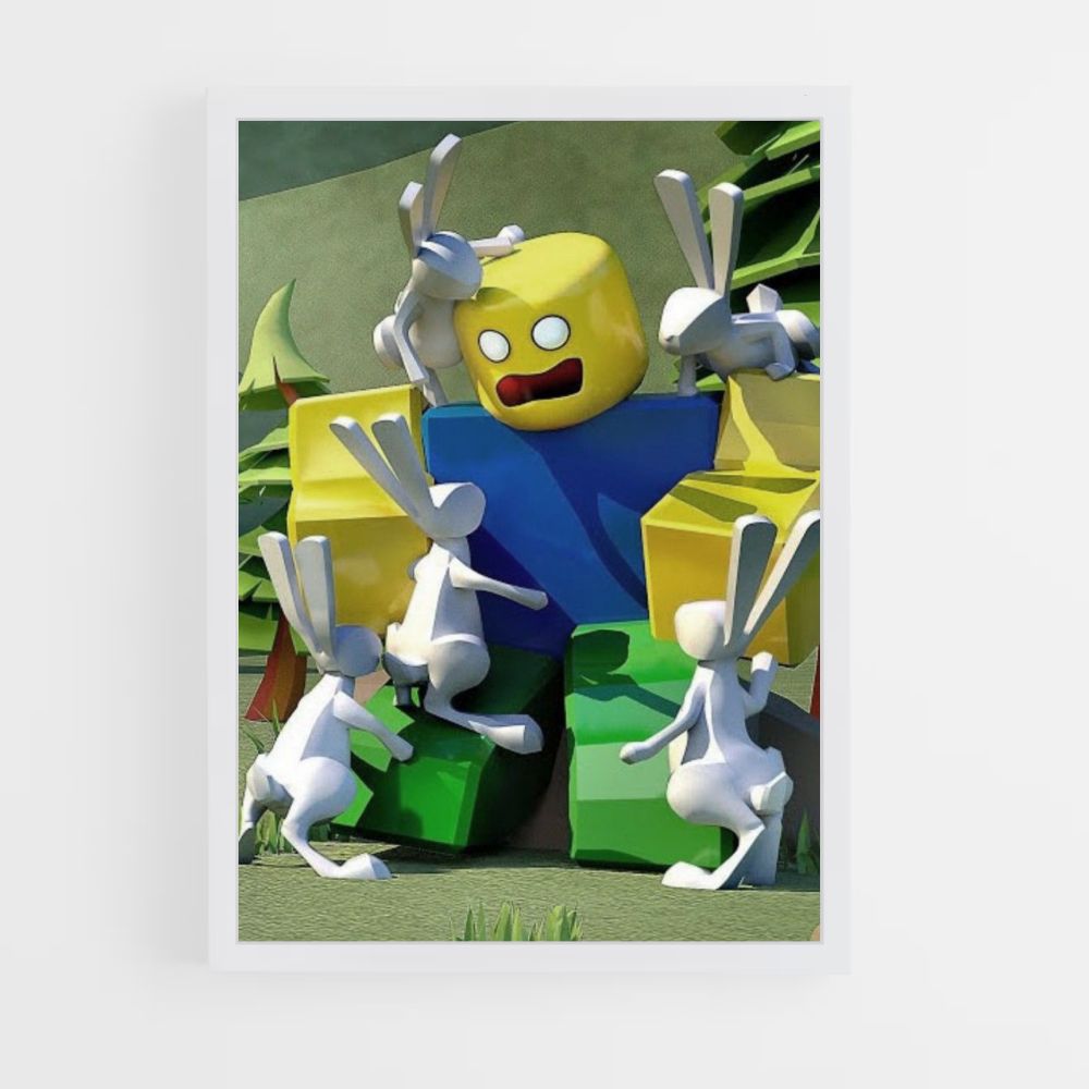 Poster Roblox Konijn