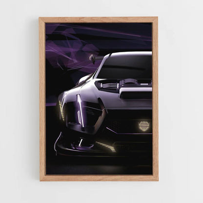 Rocket League luxe autoposter