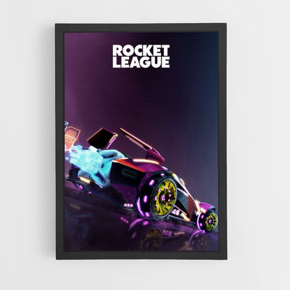 Poster Rocket League-auto