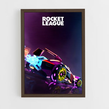 rocket-league-6 cadre Bois foncé