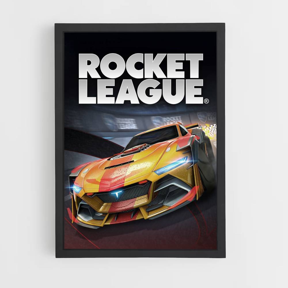 Affiche Telsa Rocket League