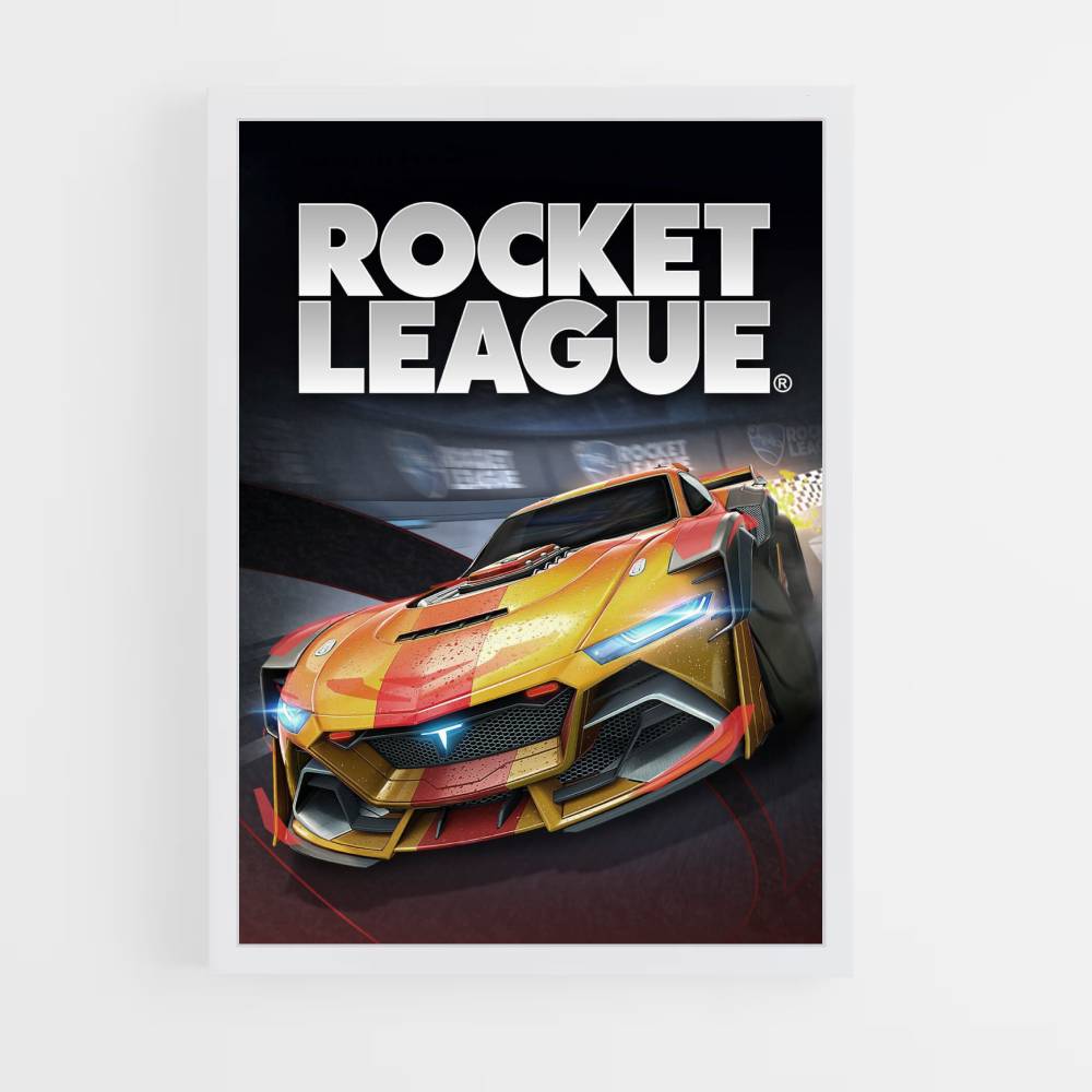 Affiche Telsa Rocket League