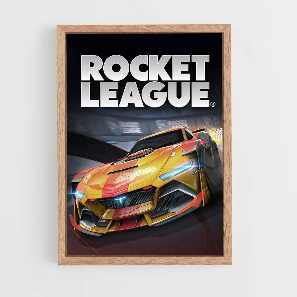 Affiche Telsa Rocket League