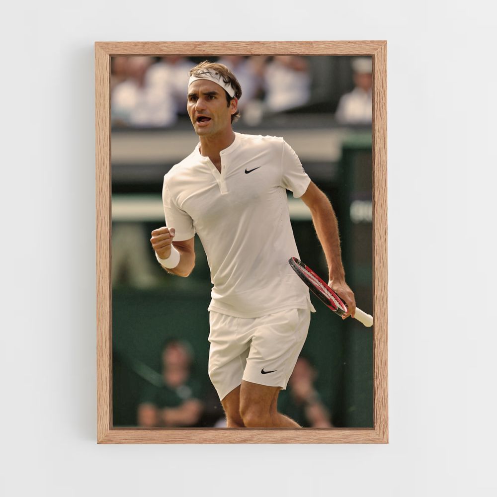 Rodger Federer Nike-poster