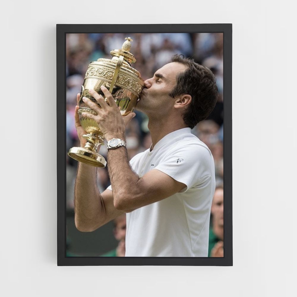 Affiche Rodger Federer Cup