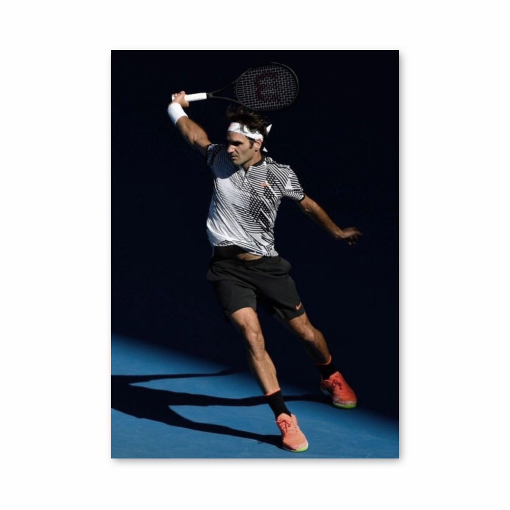 Federer racketposter