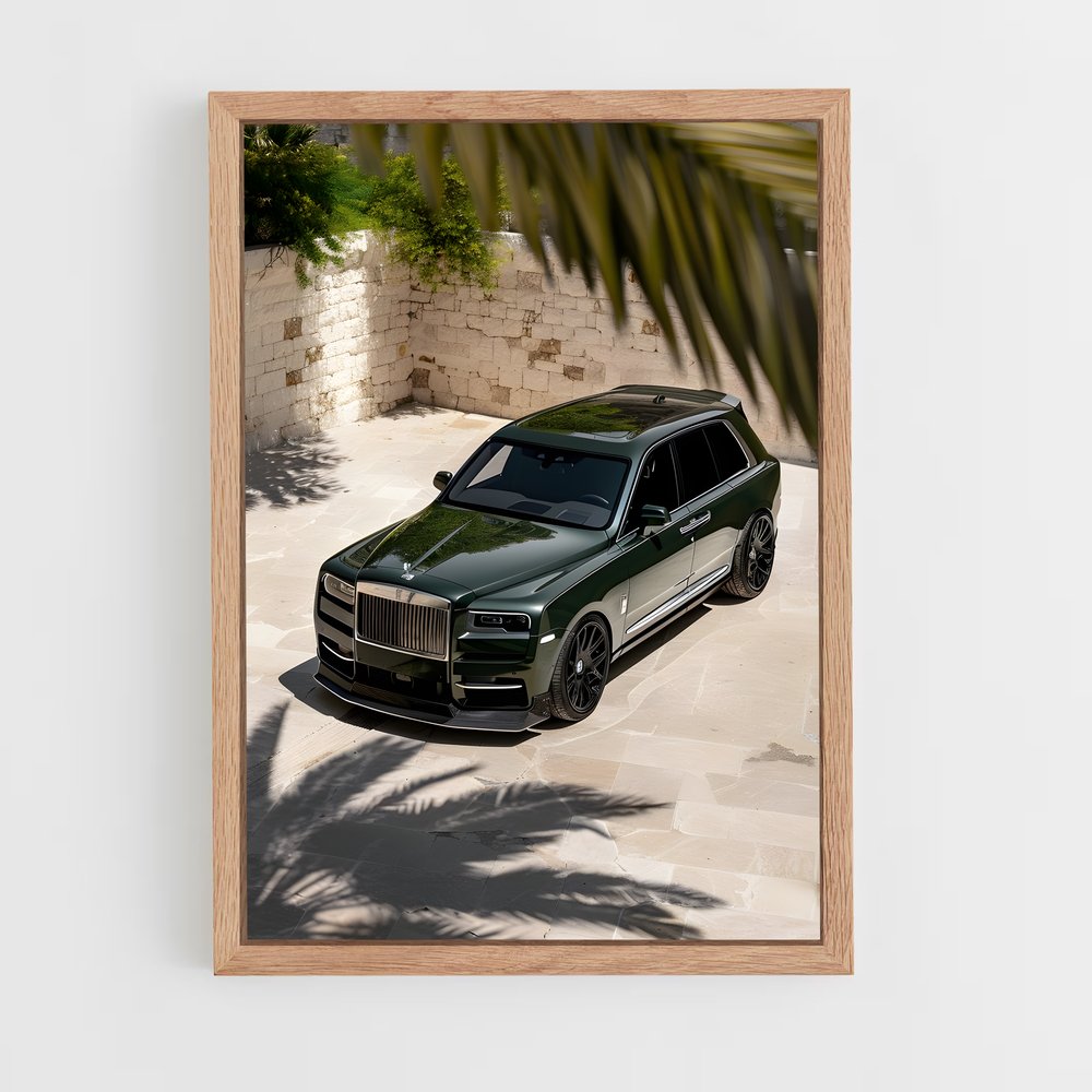 rolls-royce-9 cadre Bois clair