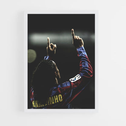 Ronaldinho vingers poster