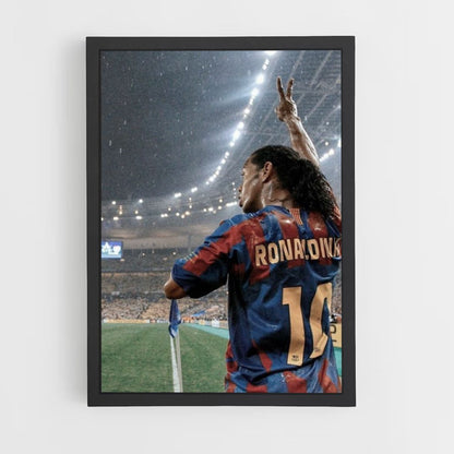 Affiche Ronaldinho Hoek