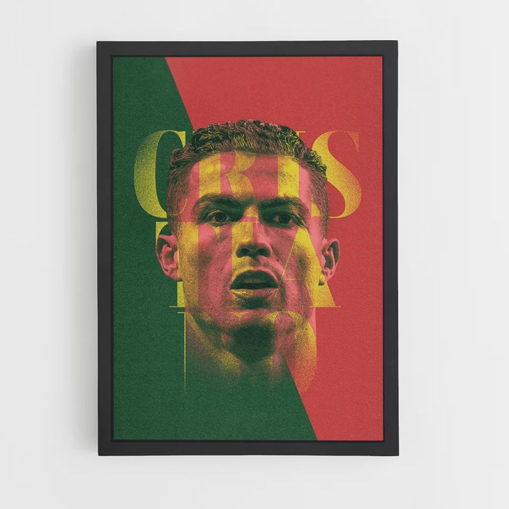 Affiche CR7 Portugal