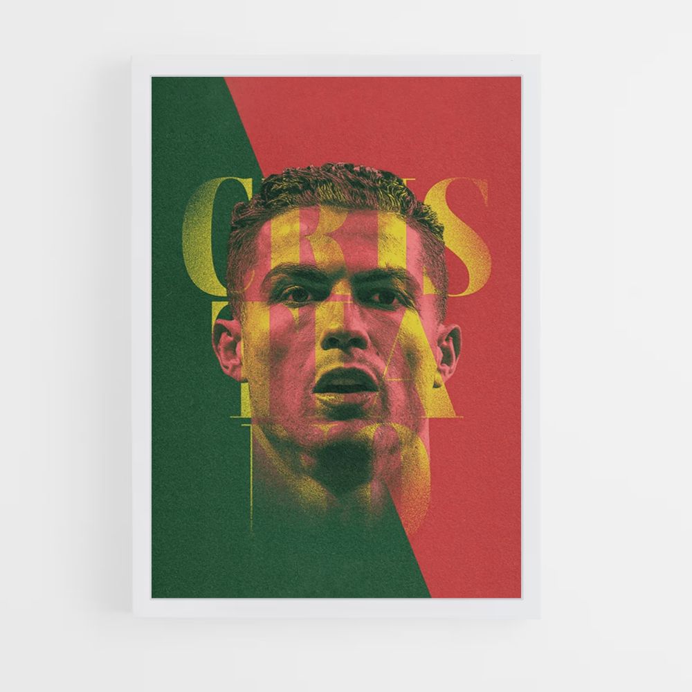 Affiche CR7 Portugal