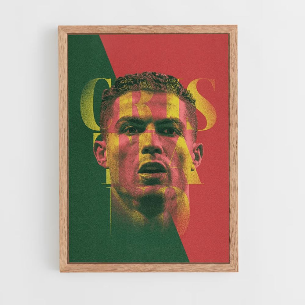 Affiche CR7 Portugal