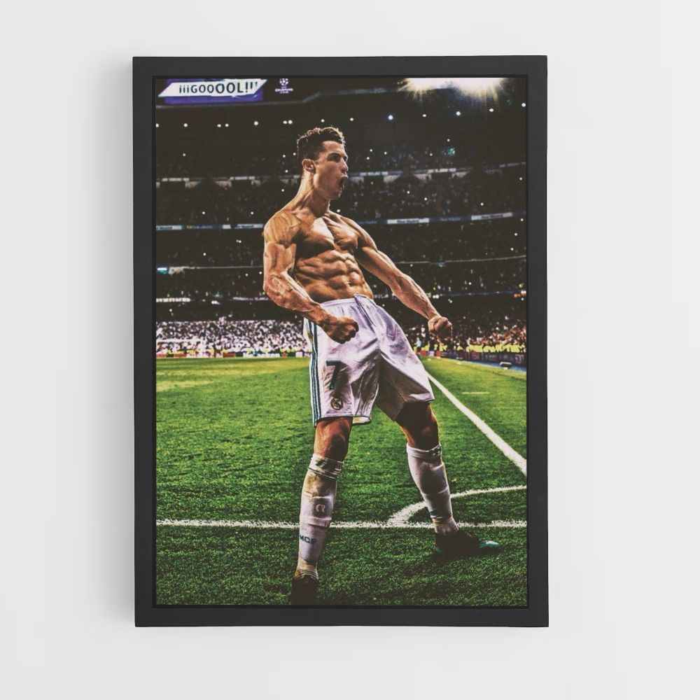 Poster Christiano Ronaldo Spieren