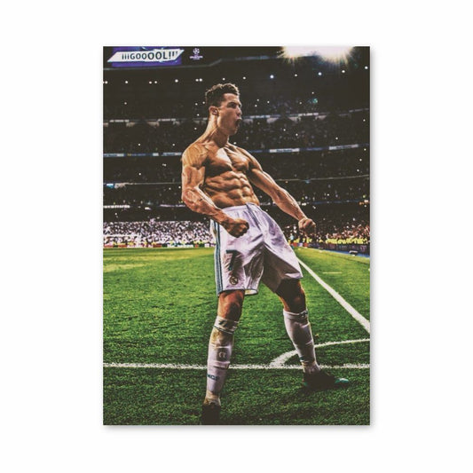 Poster Christiano Ronaldo Spieren