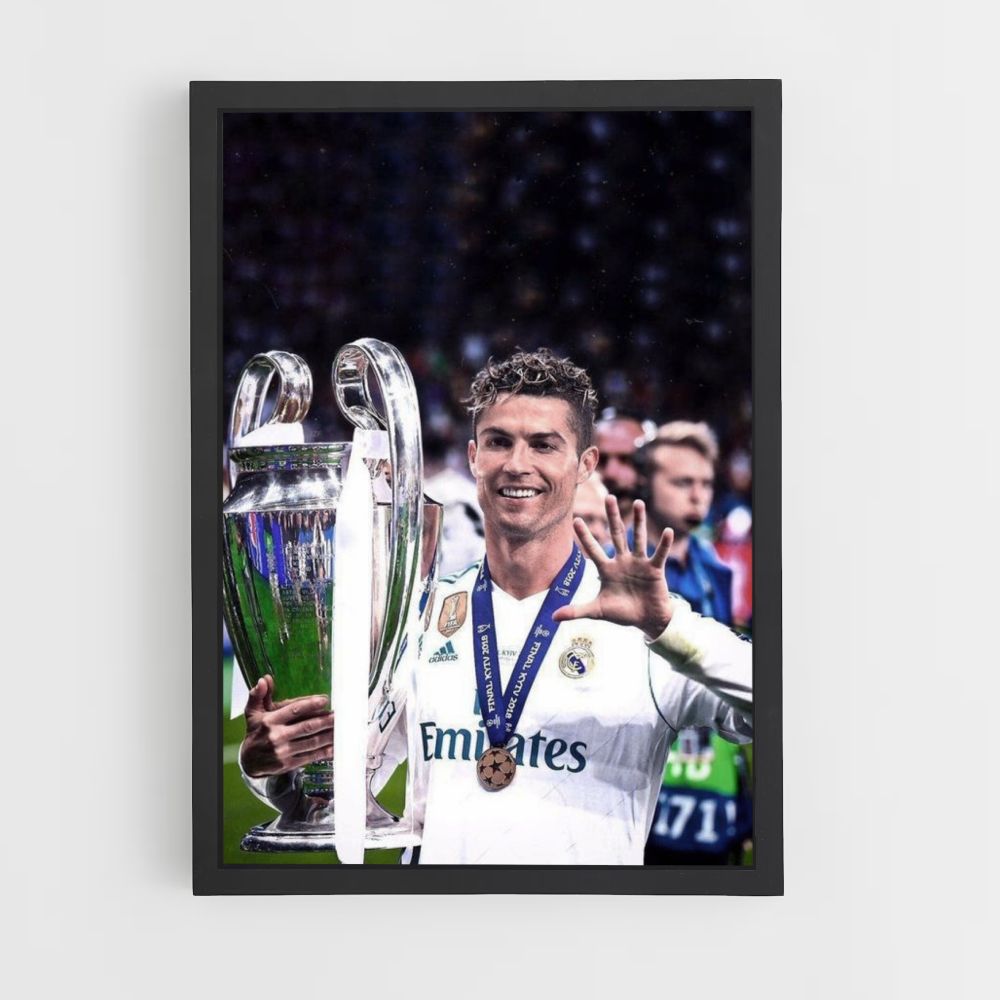 Affiche CR7 Coupé