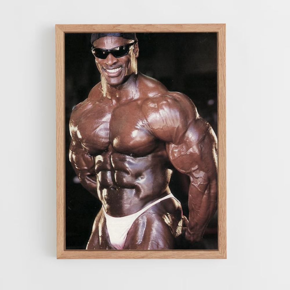 Poster Ronnie Coleman-bril