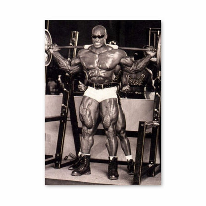 Poster Ronnie Coleman Squat