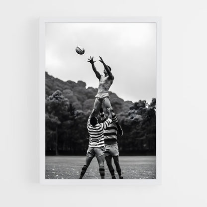 rugby-1 cadre Blanc