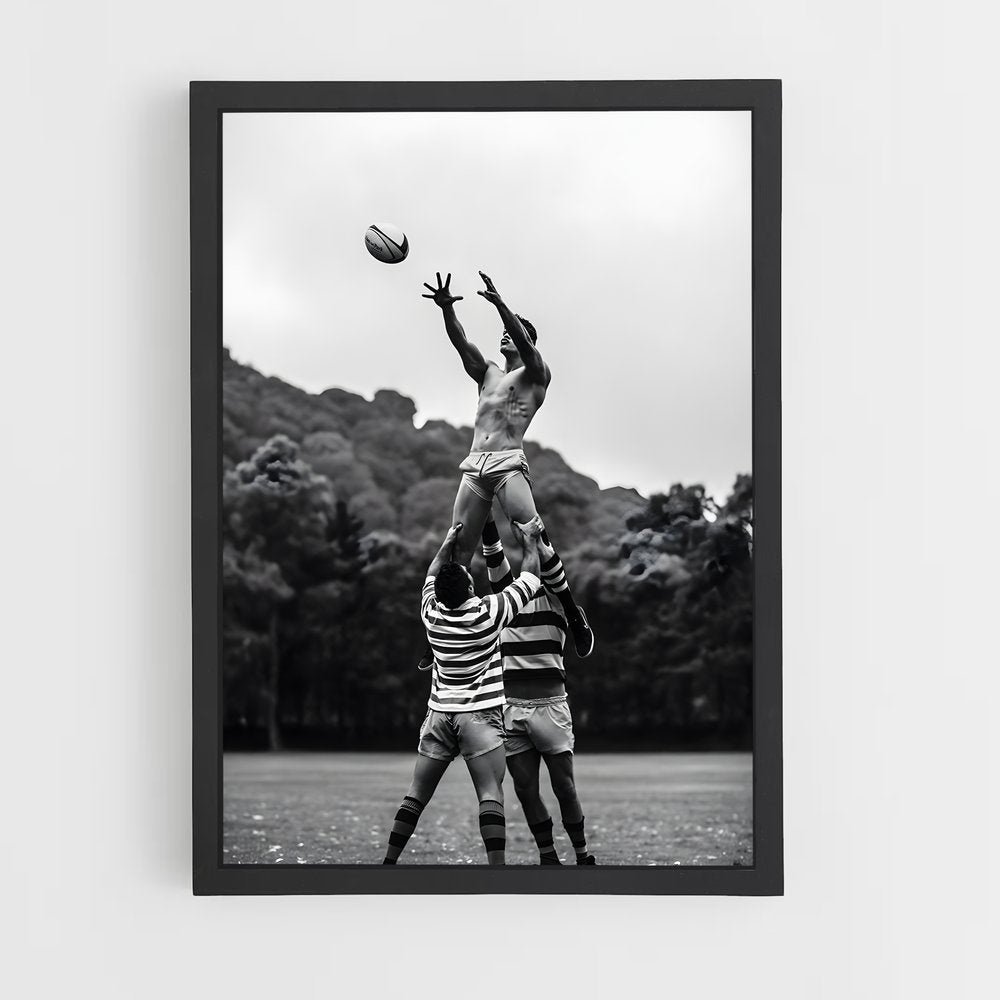 rugby-1 cadre Noir