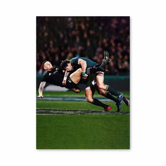 Poster Rugby Tackle