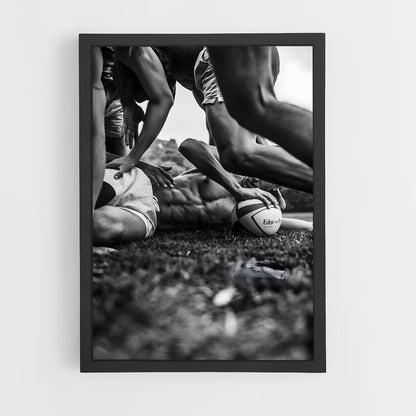 rugby-7 cadre Noir