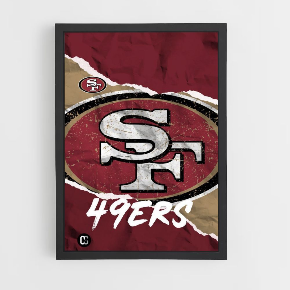 SF 49ers-poster