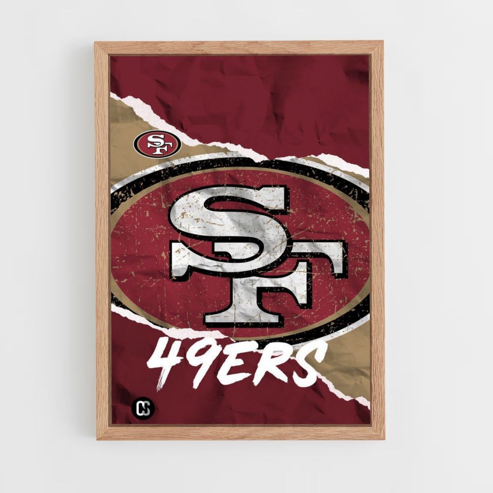 SF 49ers-poster