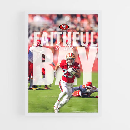 san-francisco-49ers-6 cadre Blanc