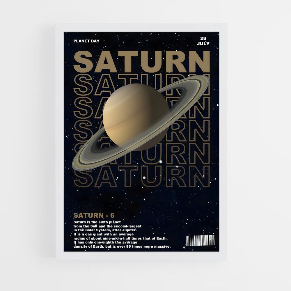 saturn-1 cadre Blanc