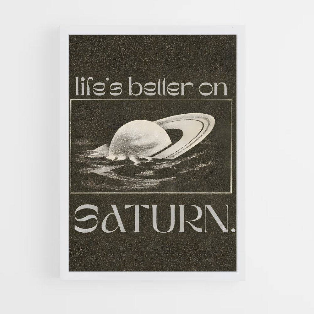 saturn-8 cadre Blanc