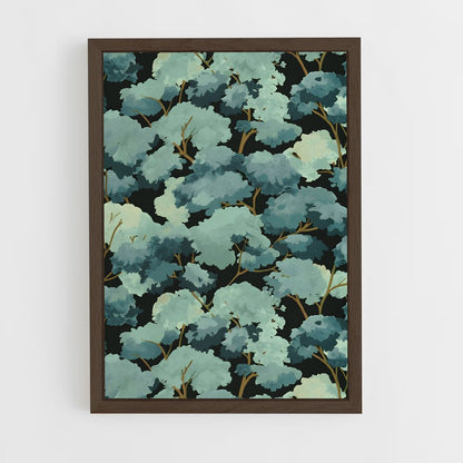 scandinavian-6 cadre Bois foncé