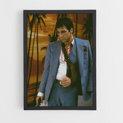 Scarface wondposter